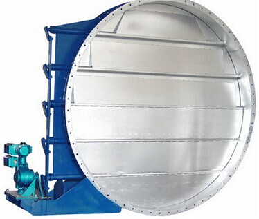 電動圓（yuán）形百葉調節蝶閥