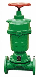 襯膠氣動隔（gé）膜閥