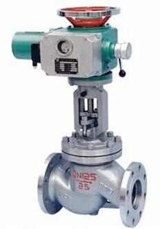 電動直通截止閥