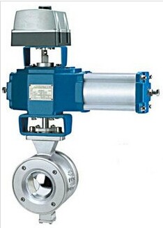 氣動V型切（qiē）斷球（qiú）閥