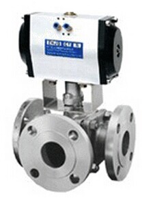 氣（qì）動三通球閥