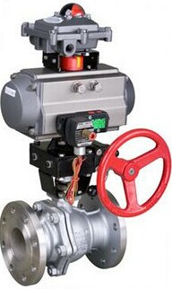 氣動O型切斷球閥