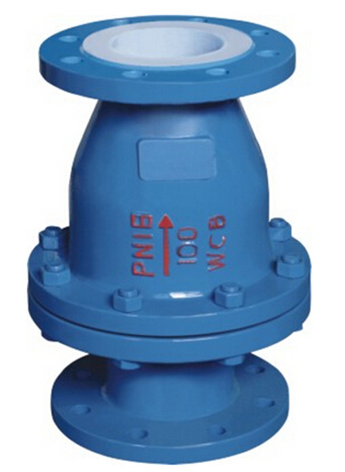 襯氟立式止回閥