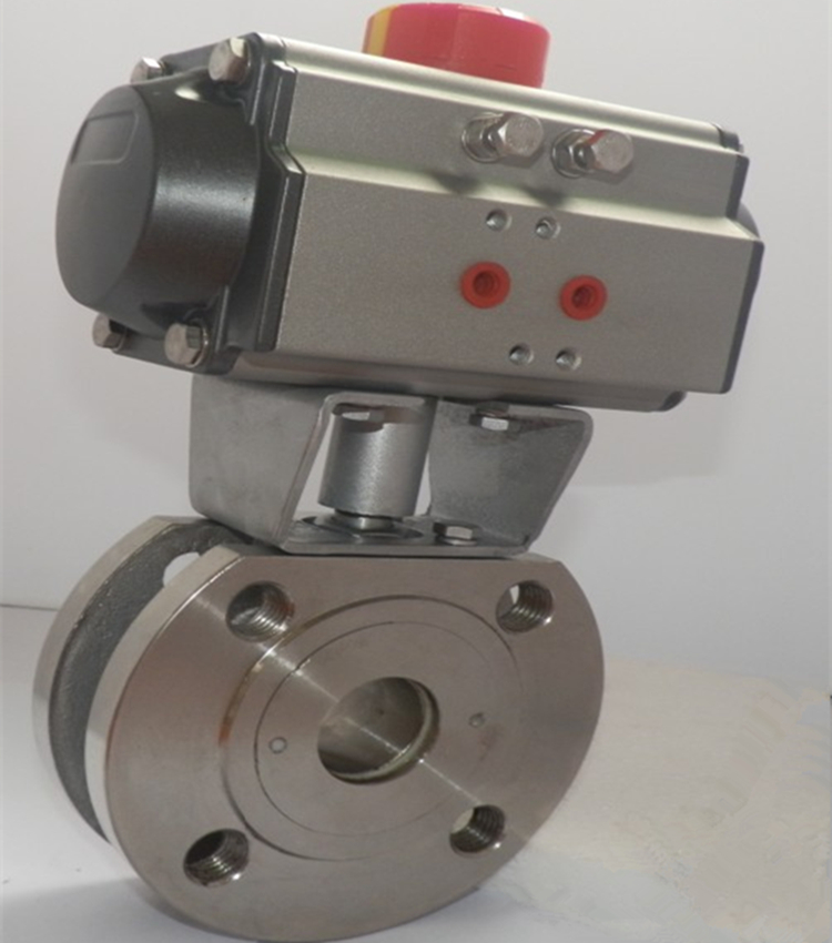 氣動對夾式軟密封球閥