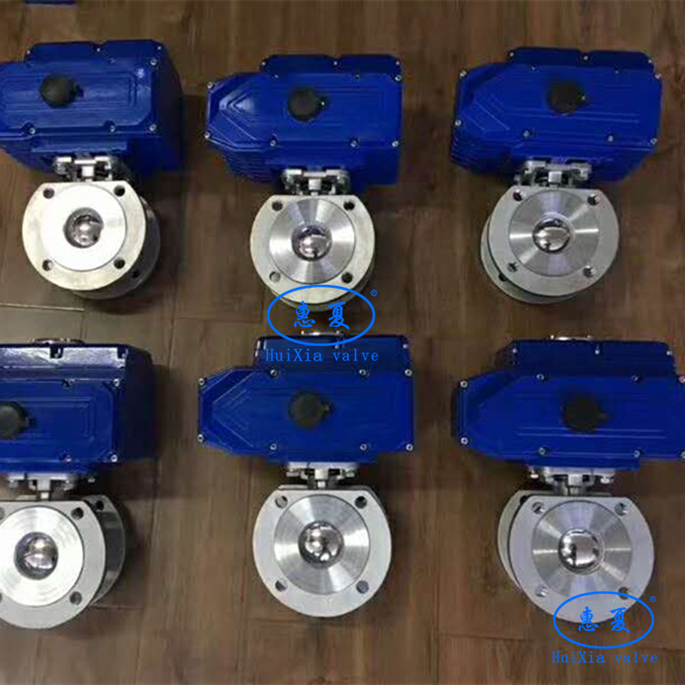 電動對夾式球閥